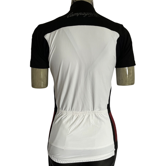 Campagnolo Racing full zip women’s jersey white/black