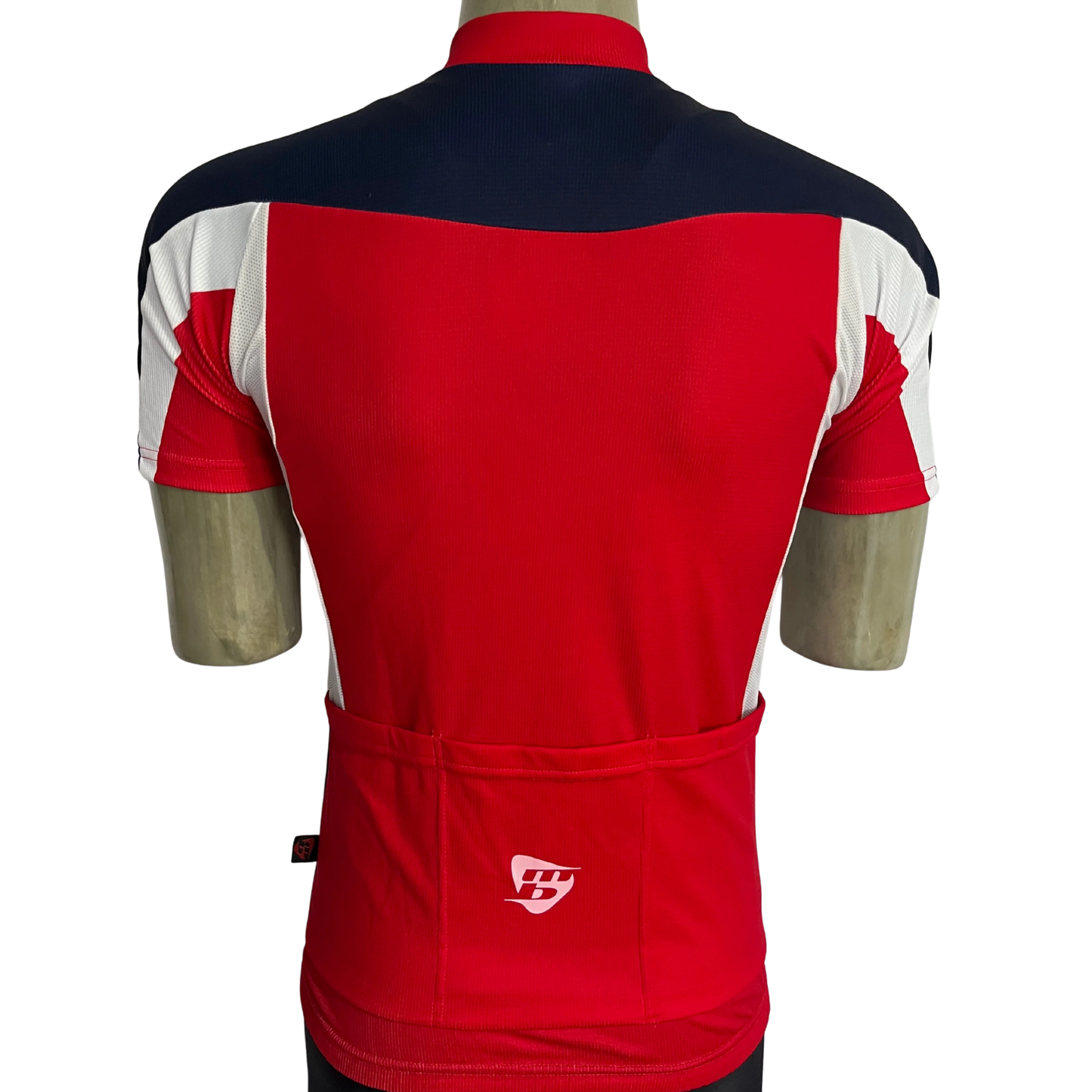 Bergamo Maglia full zip jersey red