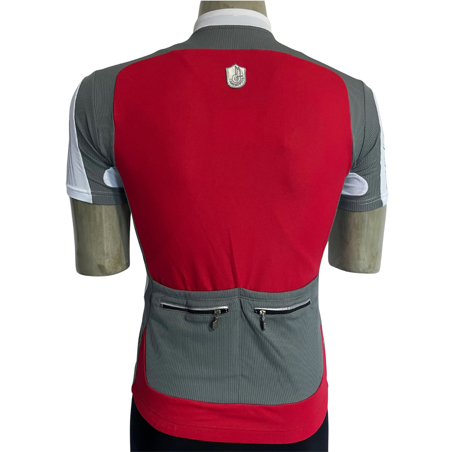 Campagnolo Raytech full zip jersey red