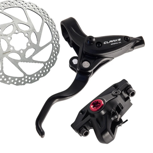 CLARKS M2 HYDRAULIC DISC BRAKE SET - FRONT + REAR