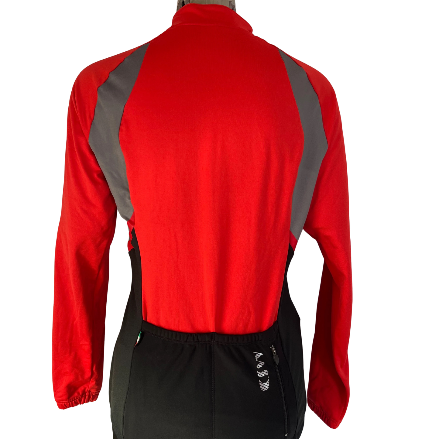 Campagnolo Argon long sleeve full zip jersey red