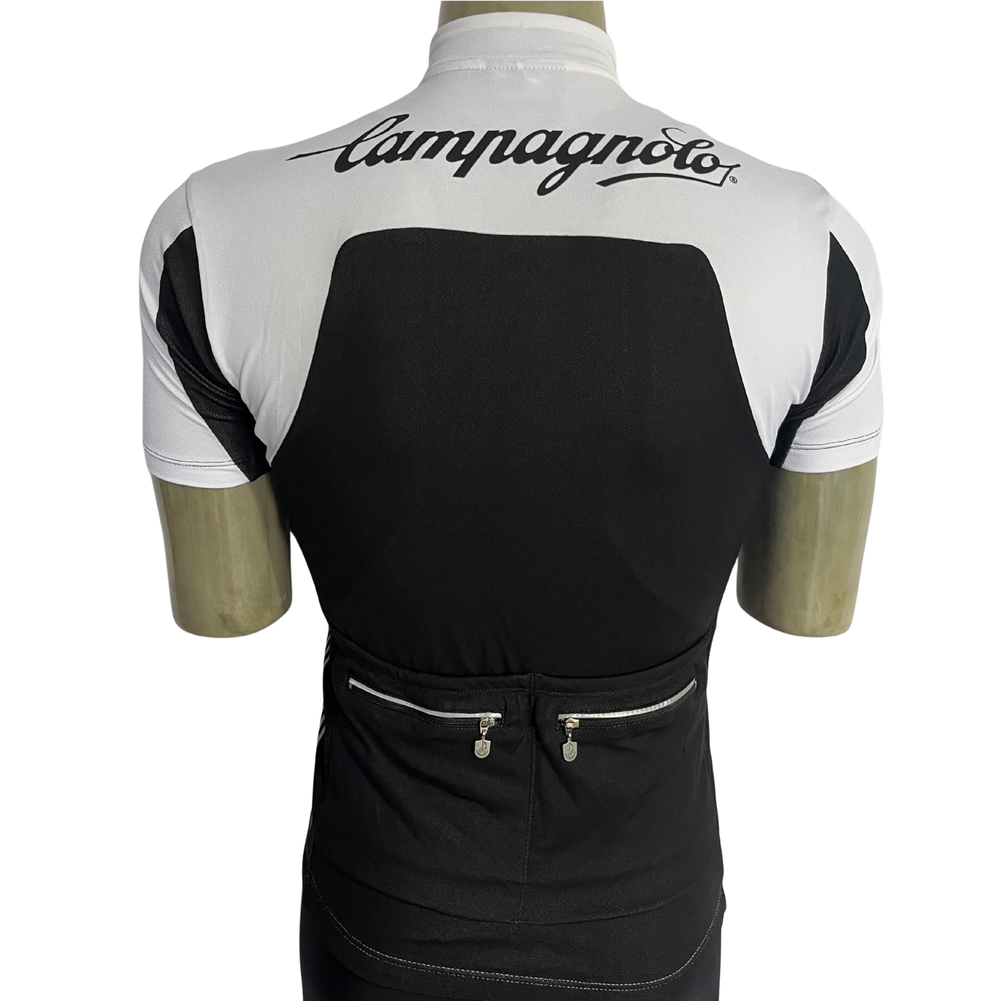 Campagnolo Raytech full zip jersey white/black