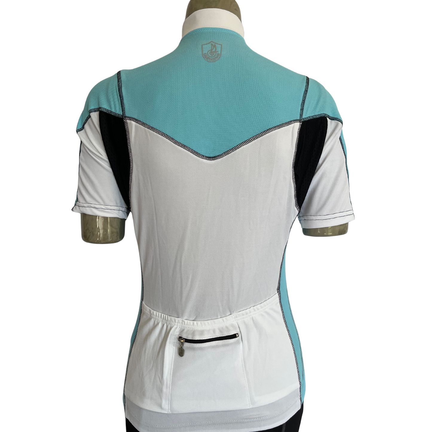 Campagnolo Raytech full zip jersey white/blue