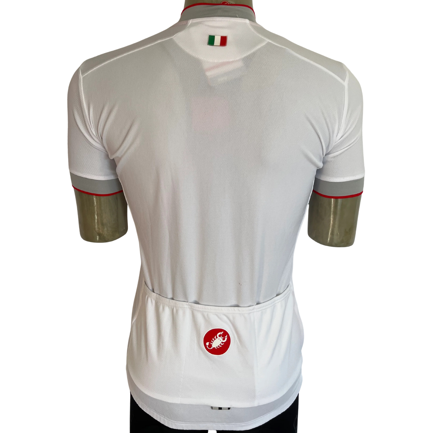 Castelli Volata 2 full zip jersey white