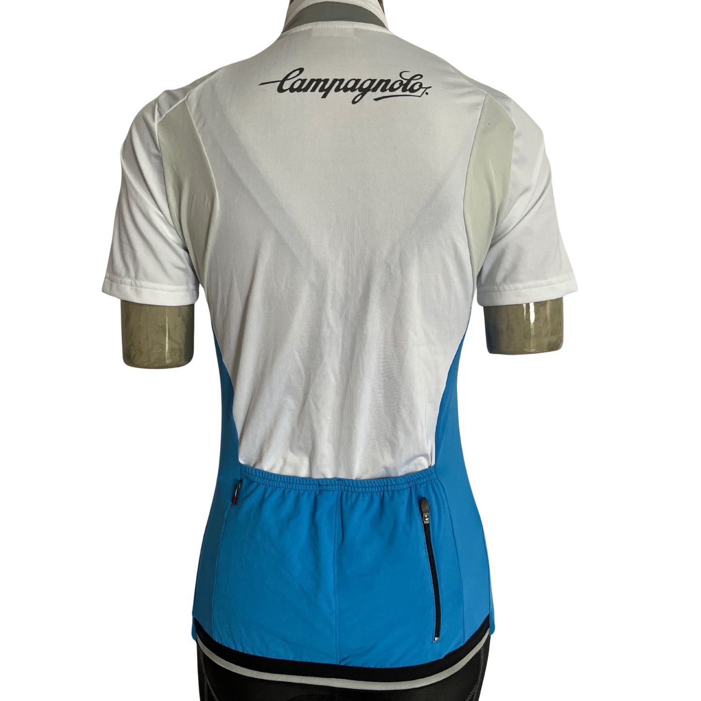Campagnolo Tun Up Challenge full zip women’s jersey white/blue