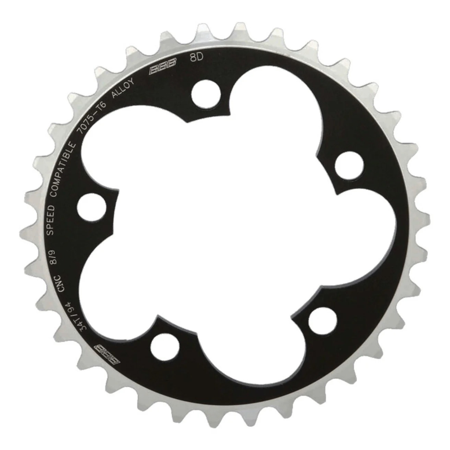 BBB ROUNDABOUT CHAINRING 94PCD 34T