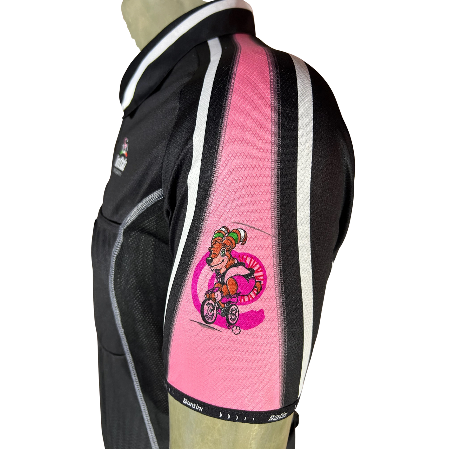SANTINI Giro 100 Years Black / Pink Jersey XXL