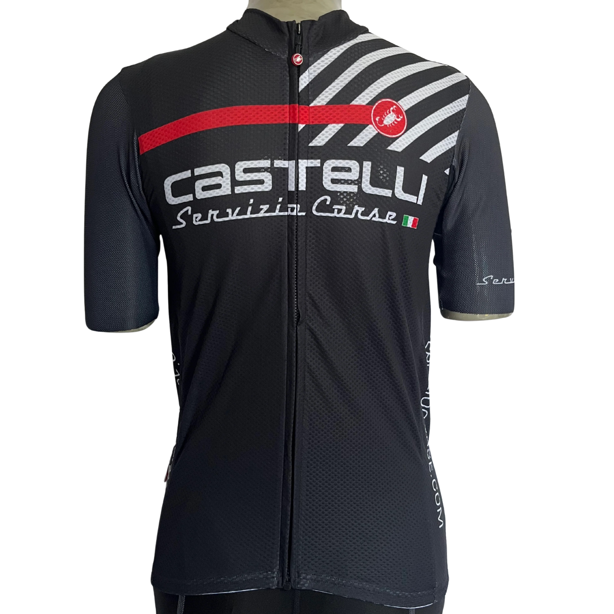 Castelli Endurance Equip full zip jersey black – THE BICYCLE EXCHANGE