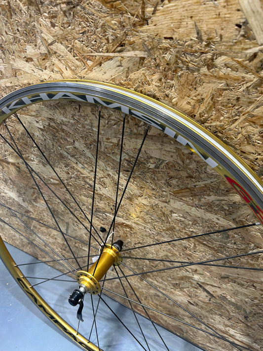 CAMPAGNOLO Khamsin GOLD 700c Front Wheel