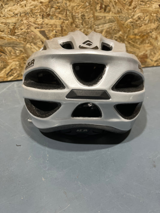 Azur silver black helmet S 50-54cm