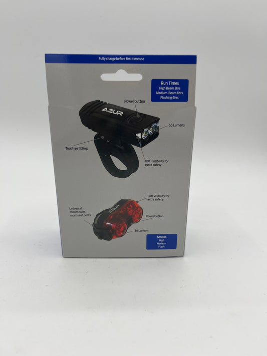 AZUR BEACON FRONT AND REAR LIGHT SET