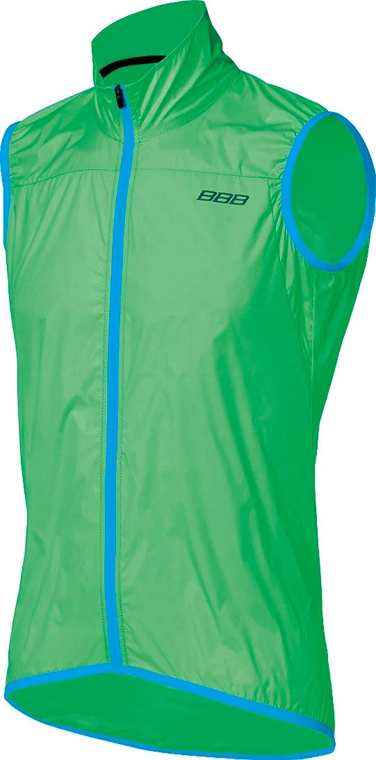 BBB BBW-267 RAIN JACKET ROCKET VEST - NEON GREEN - SMALL