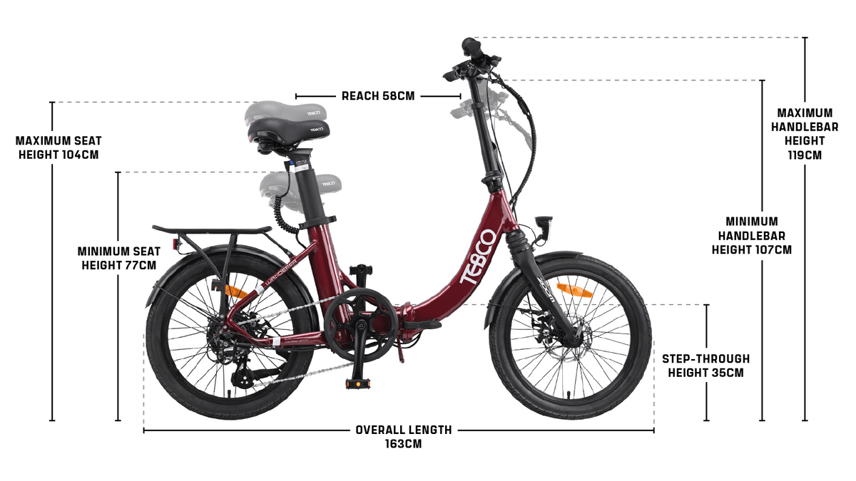 TEBCO Wanderer Folding E-Bike