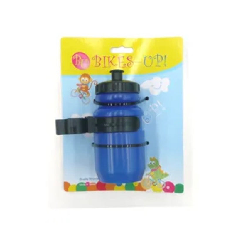 Bikes-Up Mini Water Bottle 400cc With Cage Blue