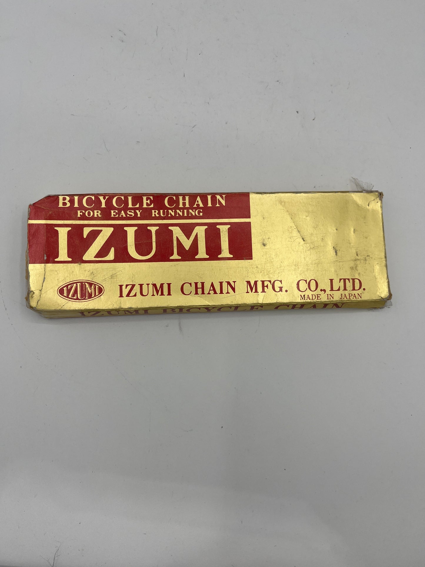 IZUMI CHAIN GOLD 1/2x1/8-116 LINKS