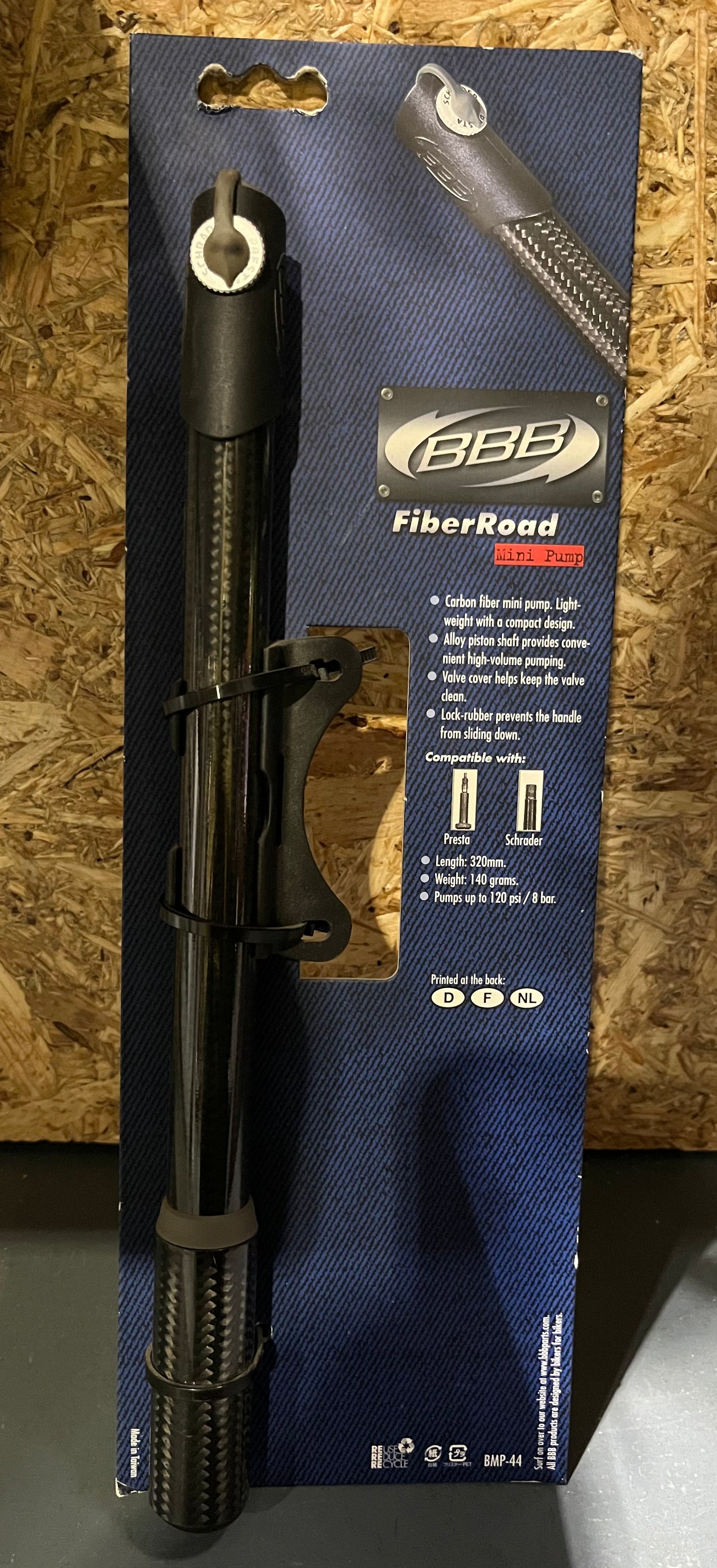 BBB Fibre road mini pump