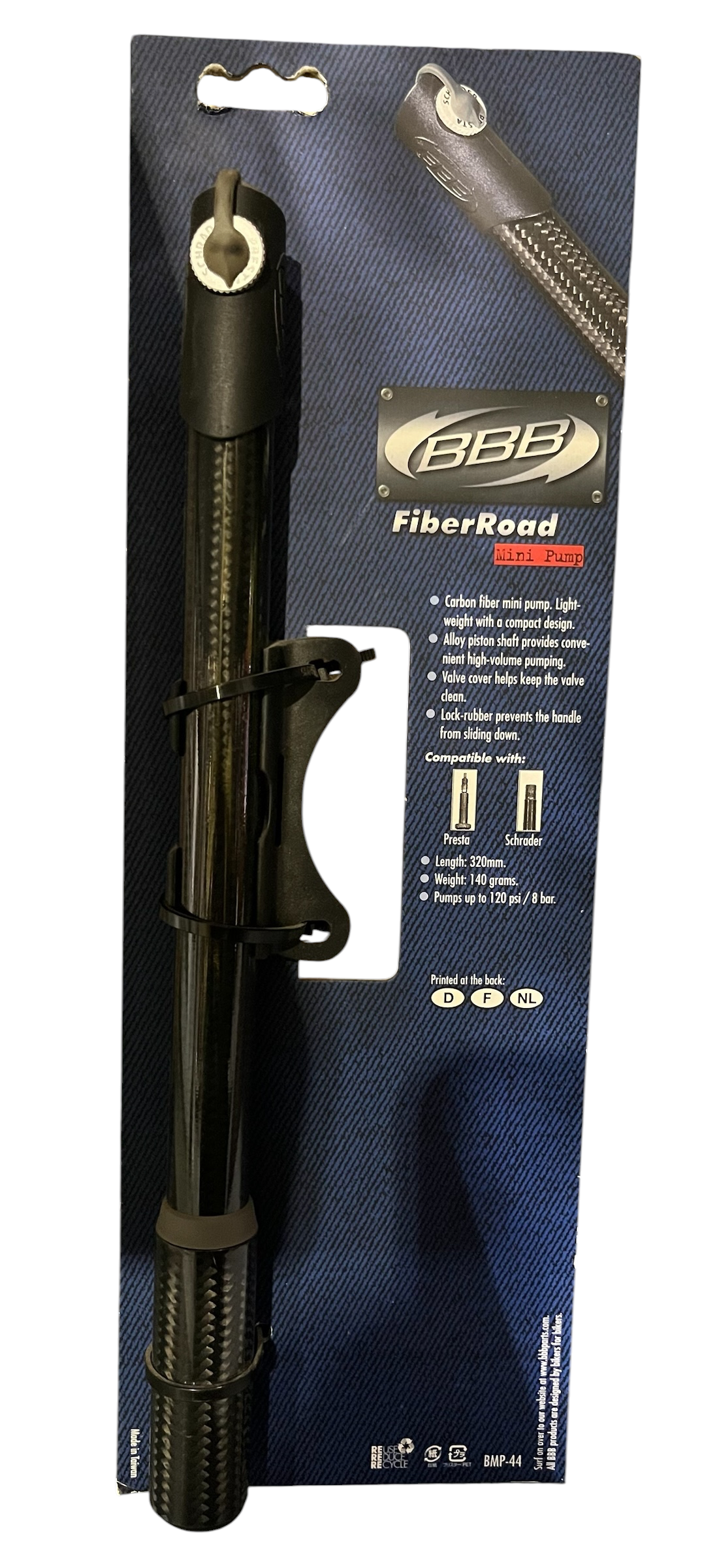 BBB Fibre road mini pump