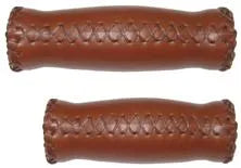 VELO Handlebar Grips Classic Retro Brown