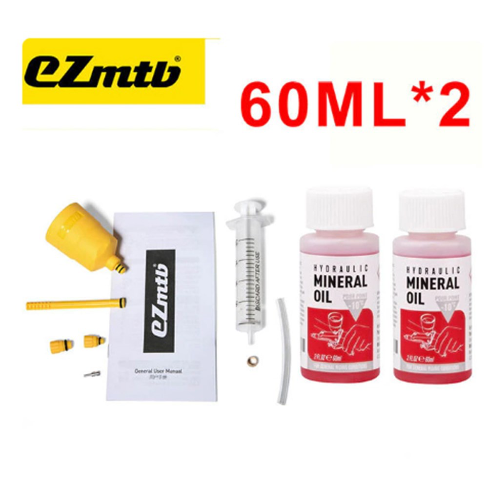 EZMTB BRAKE BLEED KIT- SHIMANO BASIC 2 BOTTLE MINERAL OIL