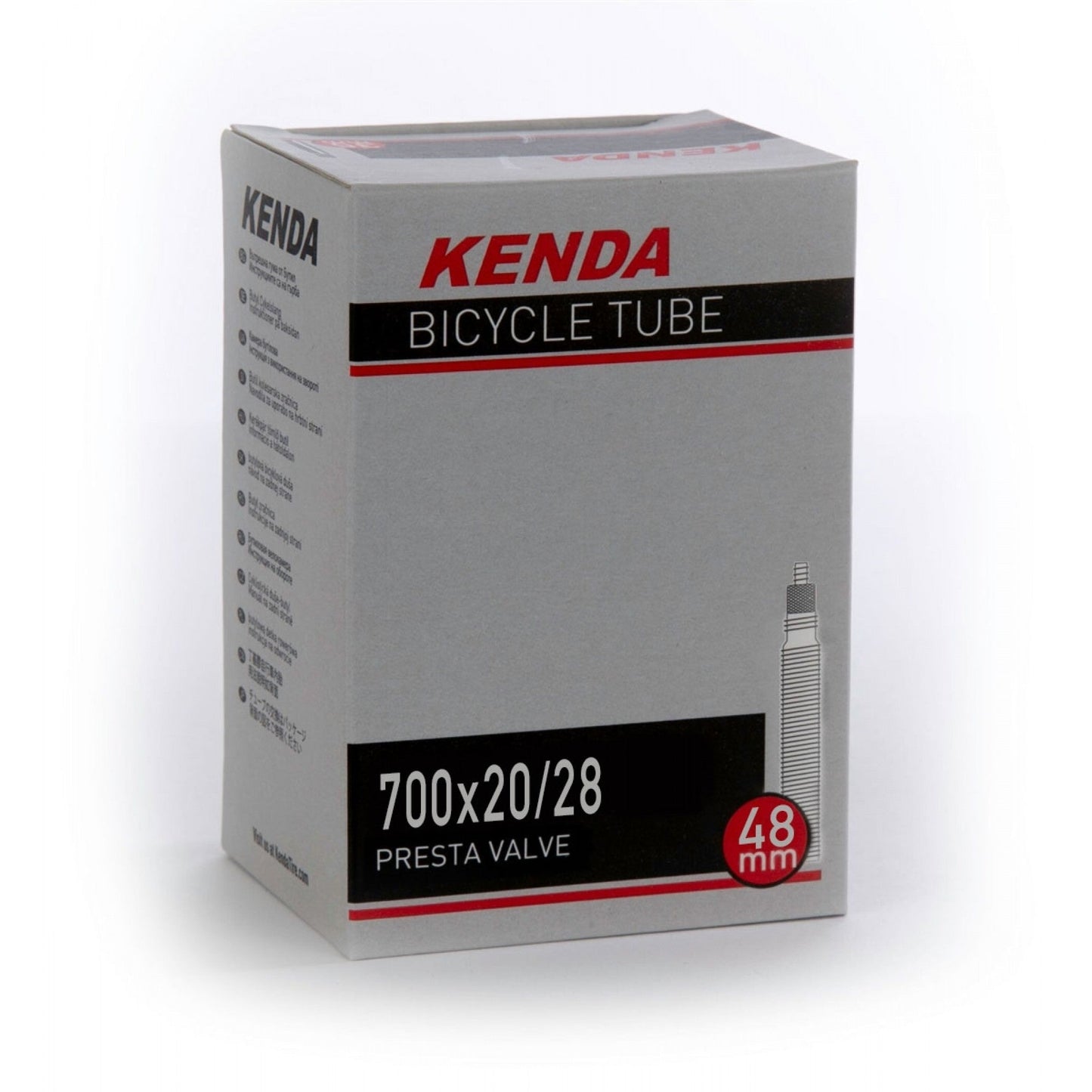 Kenda 700 x 20/ 28 Tube Presta 48mm THREADED