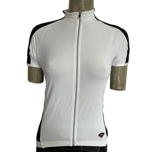 Bicycle Line Euphoria full zip women’s jersey white/black