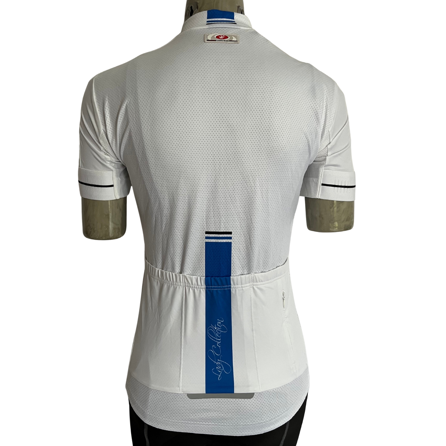 Bicycle Line Kate full zip women’s jersey white/blue