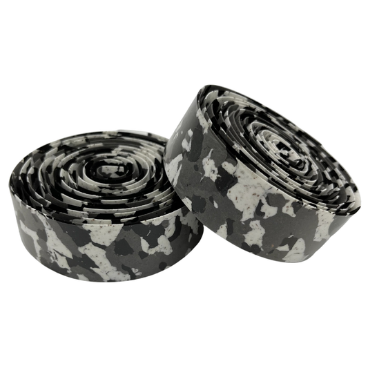 BBB RACE RIBBON HANDLEBAR TAPE - WHITE / GREY
