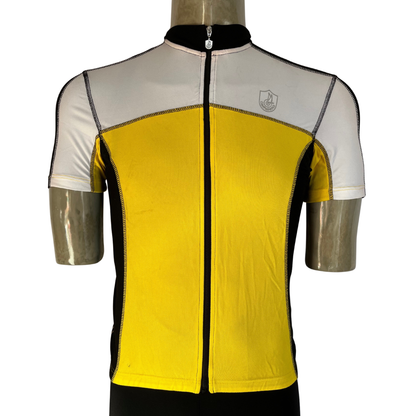 Campagnolo Raytech full zip jersey yellow