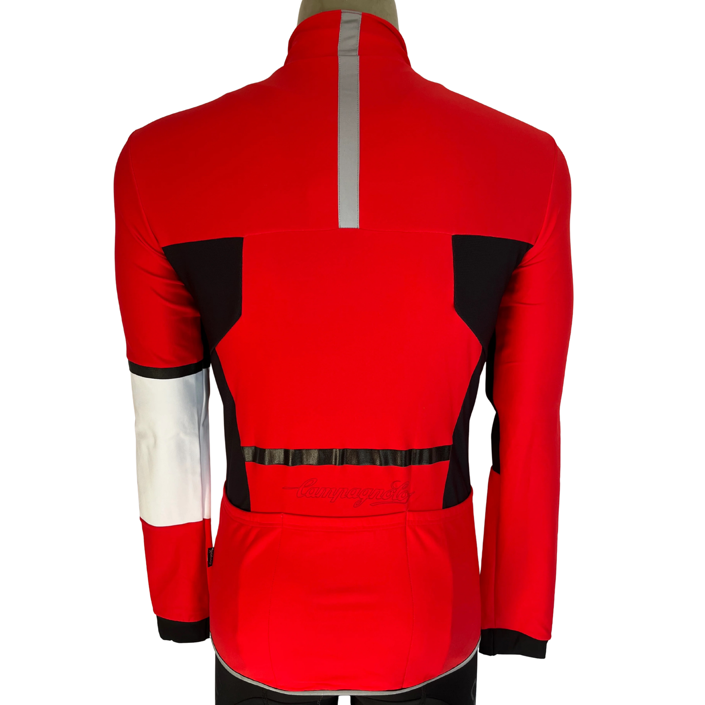 Campagnolo Ozone long sleeve 1/4 zip jersey red