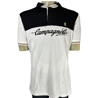 CAMPAGNOLO Heritage Polo White / Black XL