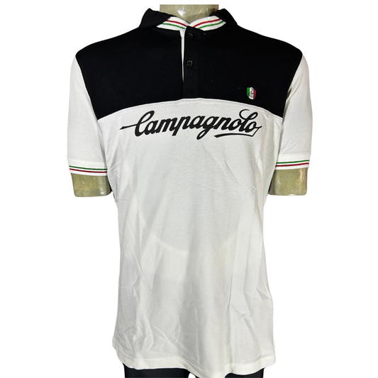 CAMPAGNOLO Heritage Polo White / Black XXL