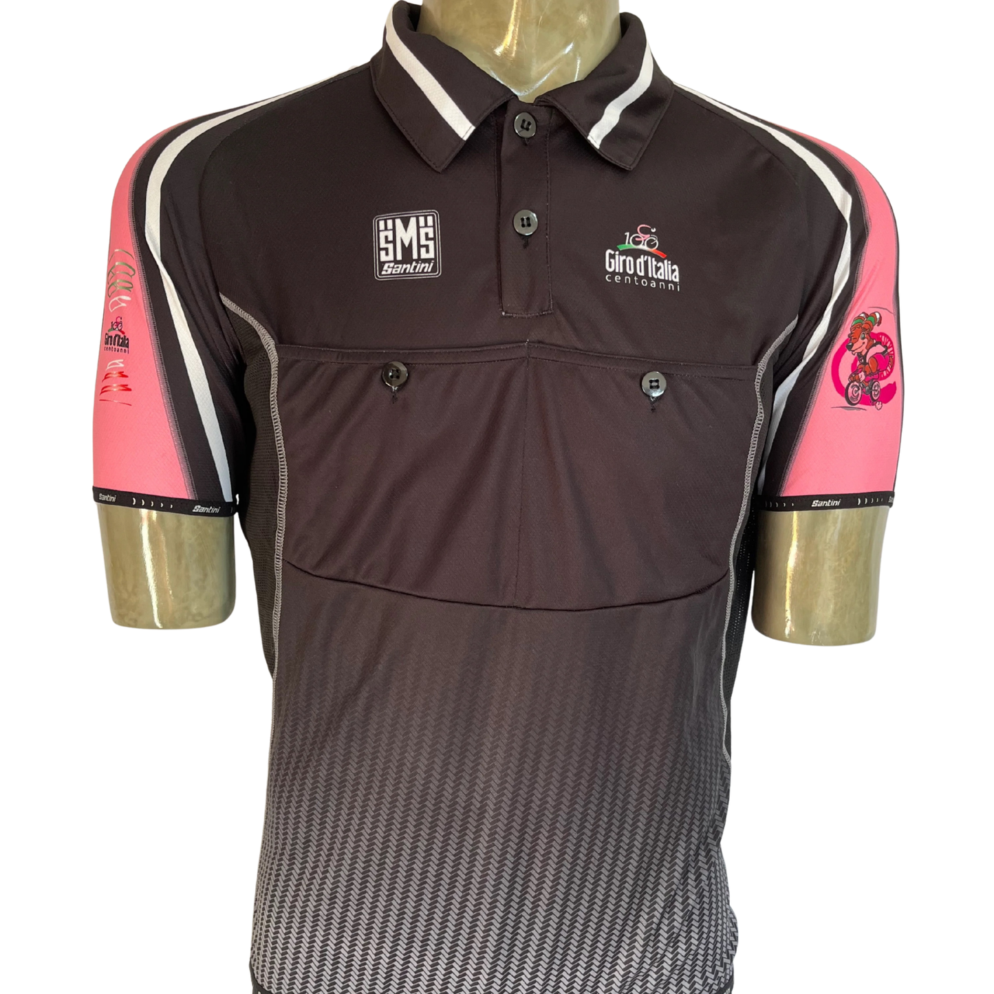 Santini Giro 100 Year Commemorative jersey buttons￼