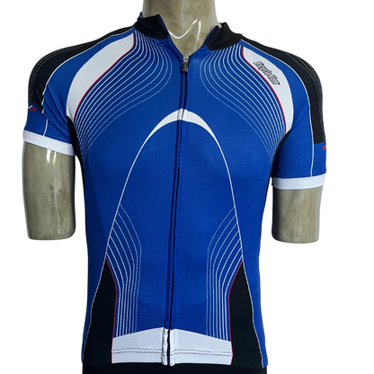Bicycle Line Reattiva full zip jersey blue