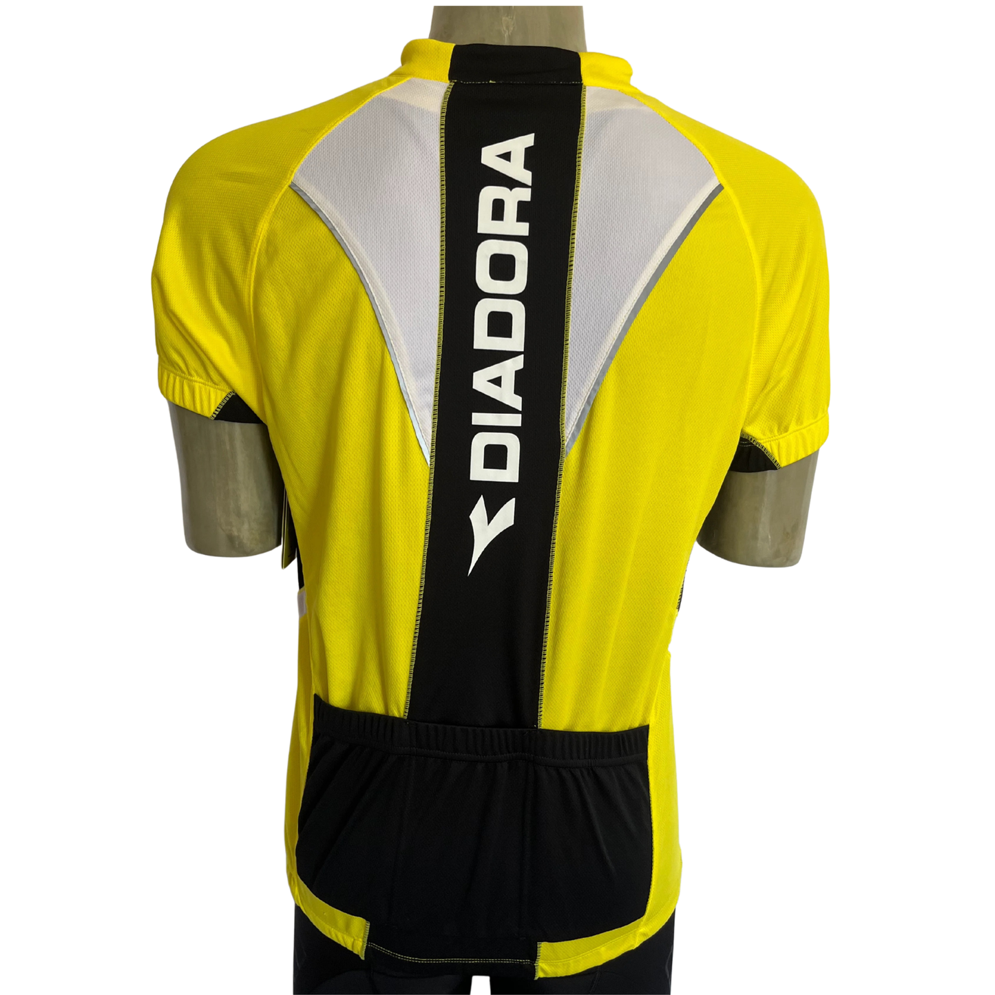 Diadora GDSM 1/2 zip jersey yellow