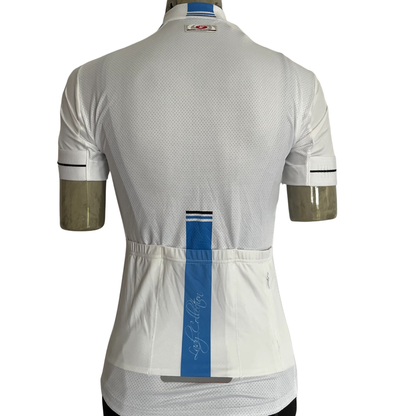 Bicycle Line Kate full zip women’s jersey white/blue/black