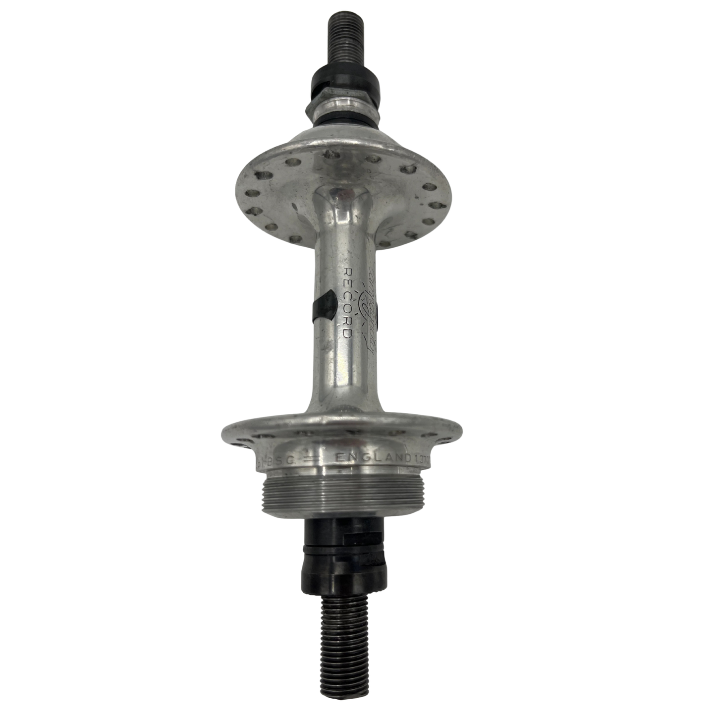 CAMPAG RECORD REAR HUB - 32H - SOLID AXLE