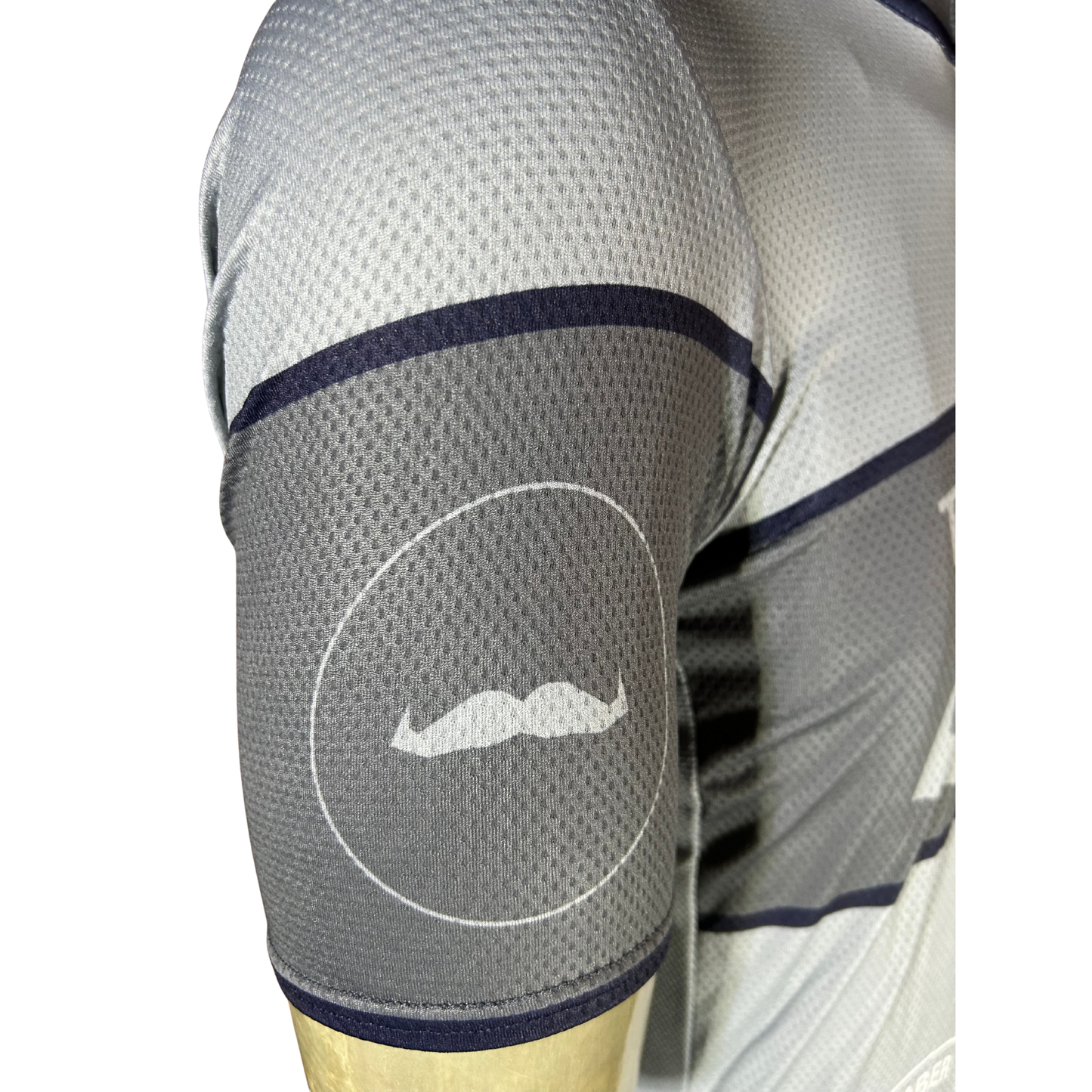 Castelli Movember Team Full Zip Jersey Grey