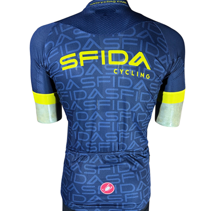 CASTELLI SFIDA Team Jersey Blue MEDIUM