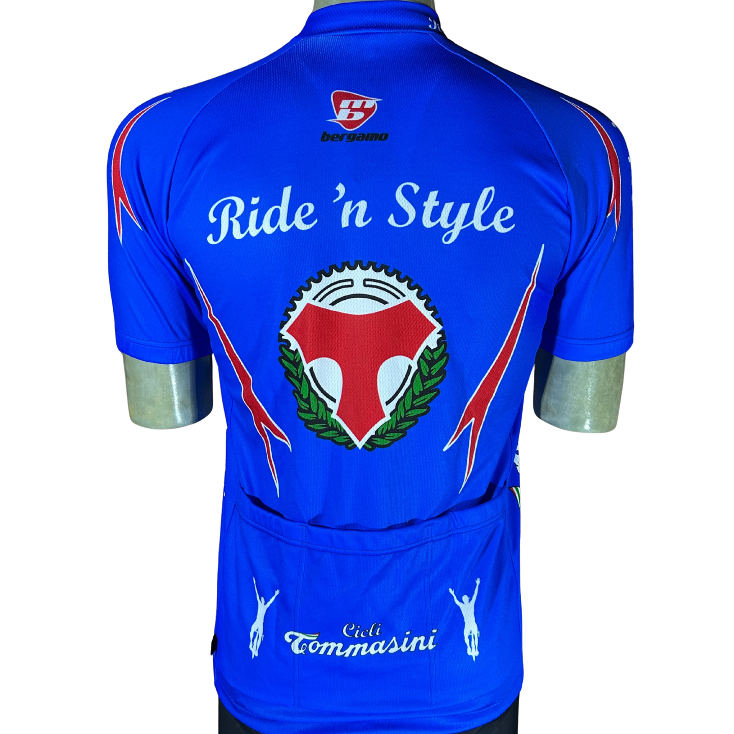 BERGAMO Ride N Style Tommasini Jersey Blue XL