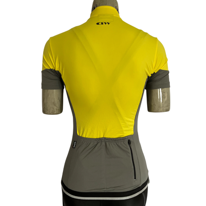 Campagnolo Lunar full zip women’s jersey yellow