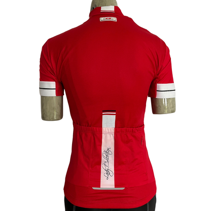 Bicycle Line Kate full zip women’s jersey red