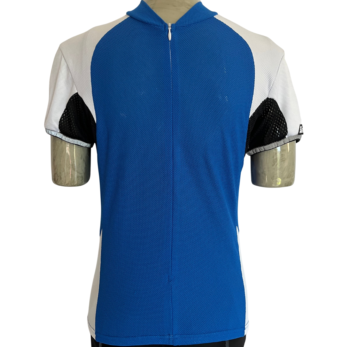 Santini 3/4 zip jersey blue