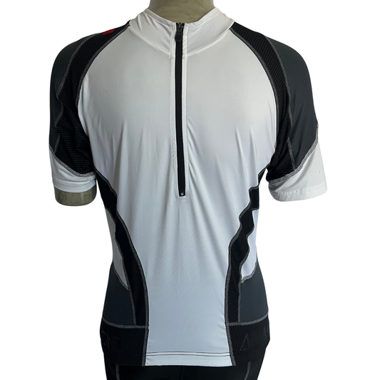 Sportful Anakonda 1/2 zip jersey white