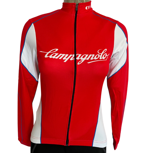 Campagnolo Challenge long sleeve full zip women’s jersey red