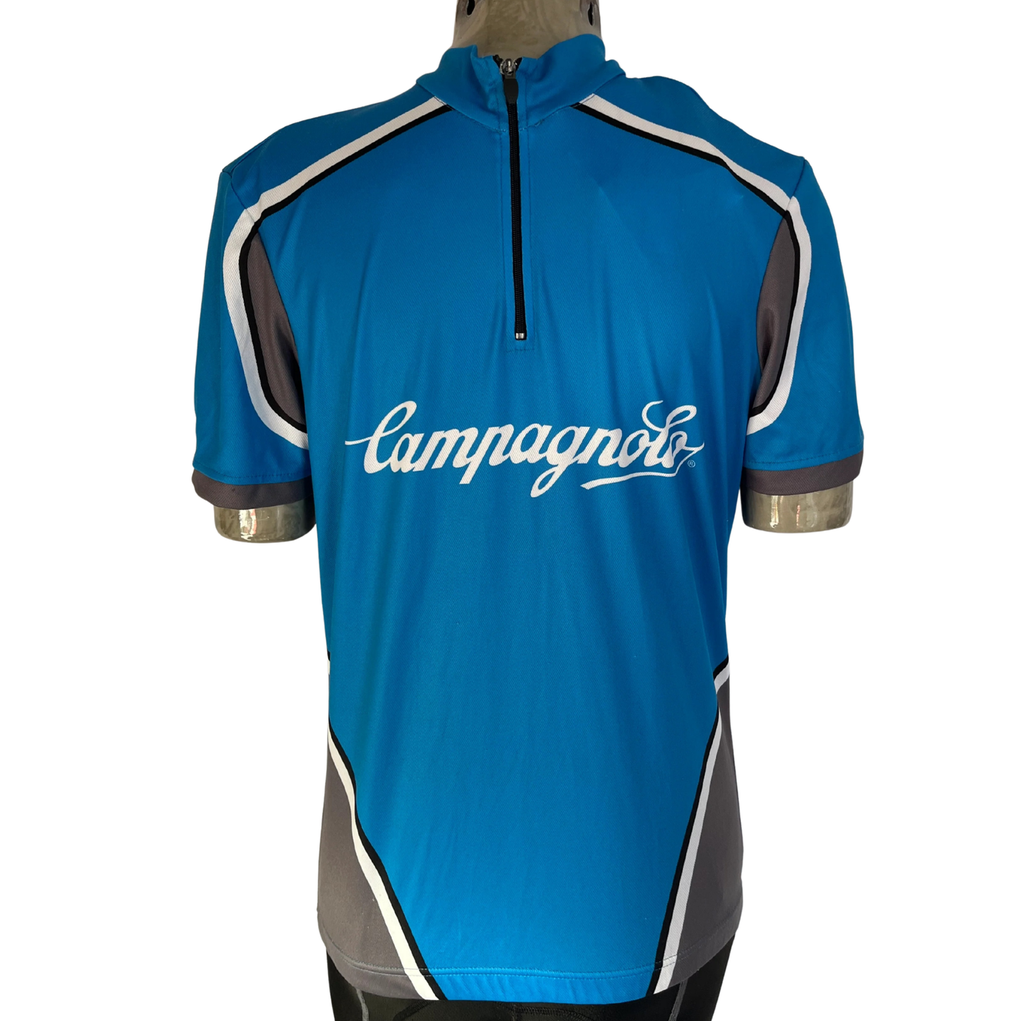 Campagnolo 1/4 zip jersey blue/grey
