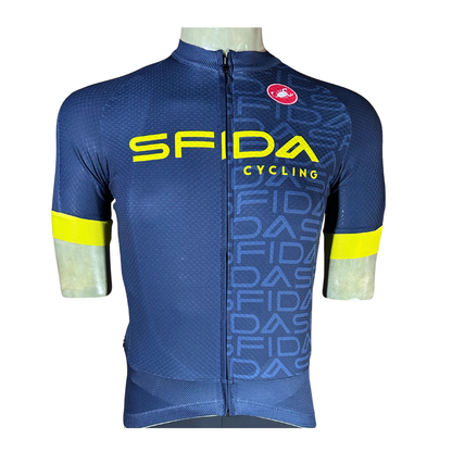 CASTELLI SFIDA Team Jersey Blue MEDIUM