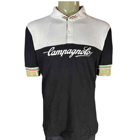 CAMPAGNOLO Heritage Polo Black / White XXL