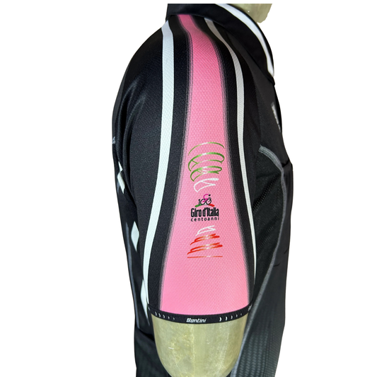 SANTINI Giro 100 Years Black / Pink Jersey XXL