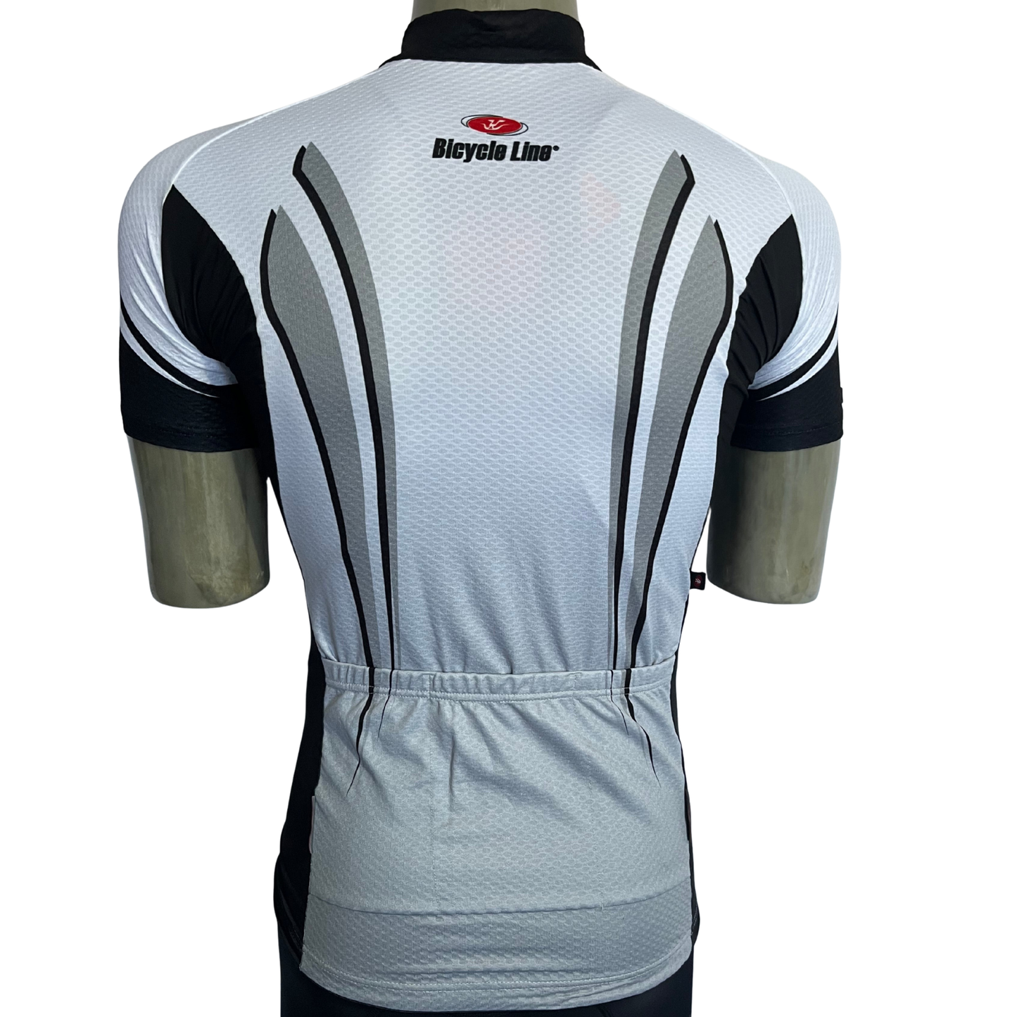 Bicycle Line Sysma full zip jersey white