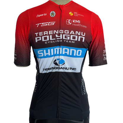 Isports TSG 2022 fan jersey full zip red